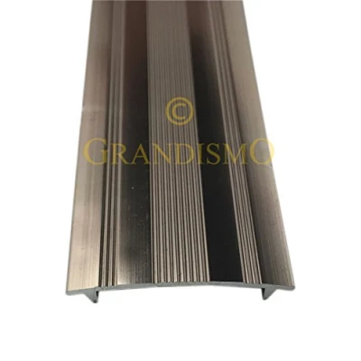 Image of Grandismo® 36mm Cover Strip/Trim Metal Doorbar Threshold Carpet to (Bronze)