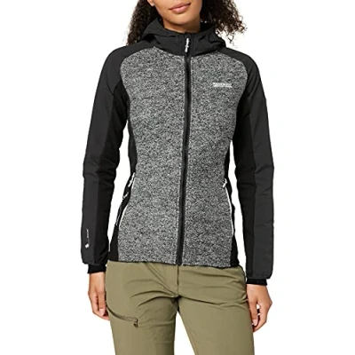 Image of Regatta Garn II Womens Softshell Jacket Ash/Black
