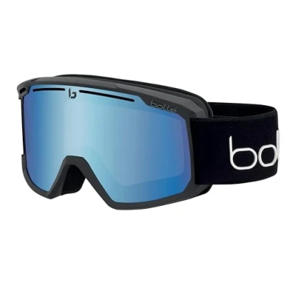 Image of Bollé Maddox Black Corp Matte Light Vermillon Blue Cat 1