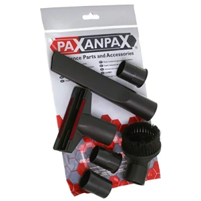 Image of Paxanpax PFC922 Universal Vacuum Cleaner Tool Accessory Kit For 32 mm &amp; 35 mm, Black,red