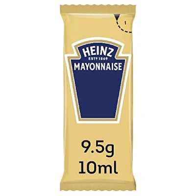 Image of Heinz Mayonnaise with Free Range Eggs, 10 ml (Pack of 200)