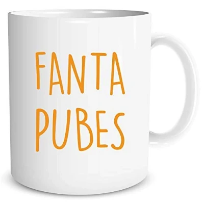 Image of Novelty Funny Rude Coffee Mug Fanta Pubes Husband Wife Boyfriend Girlfriend Best Friend Gift Mugs Banter Gifts Joke Present WSDMUG1156