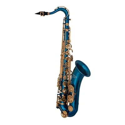 Image of Elkhart 100TSBL Tenor Saxophone, Blue