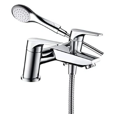 Image of Bristan VT2 BSM C Vantage Bath Shower Mixer Bathroom Tap, Chrome