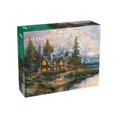 Image of Thomas Kinkade Studios 2026 Day to Calendar