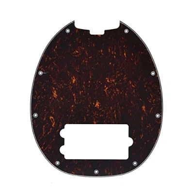 Image of Dopro bass Pickguard Fit for Musicman classic 4 string StingRay models Red Tortoise
