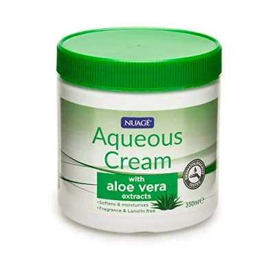 Image of Nuage Aqueous Cream With Added Aloe Vera, 350Ml