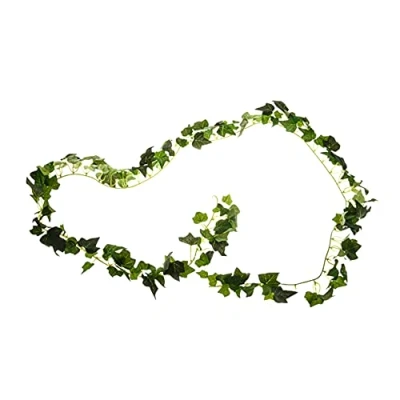 Image of FloristryWarehouse Faux Silk Mini Green Ivy Garland 180cm/71 Inches