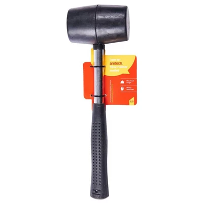 Image of Amtech 16oz (450g) Rubber Mallet with Steel Shaft