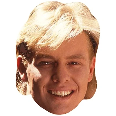 Image of Jason Donovan (Young) Celebrity Mask, Flat Card Face, Fancy Dress Mask