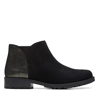 Image of Clarks Women&#039;s Clarkwell Demi Chukka Boot, Black Interest, 5 UK