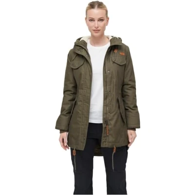 Image of Brandit Marsh LAKE Parka, Women&#039;s, Size: Medium, Olive