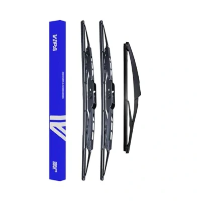 Image of Vipa Wiper Blade Set fits: SAAB 9 3 Estate Aug 2003 to Dec 2007