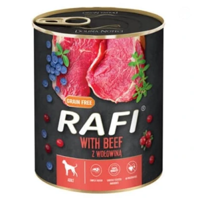Image of Complete Wet Dog Food: Meat &amp; Natural Ingredients, Grain Free, Immune Boosting Superfoods in Every Flavor! Healthy Tasty Nutrition for All Breeds! (Beef, 800g)