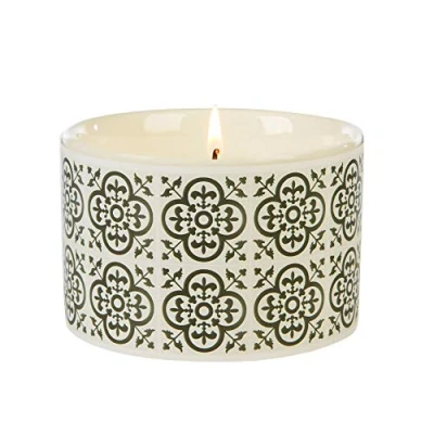 Image of Fired Earth by Wax Lyrical Medium Candle Black Tea &amp; Jasmine
