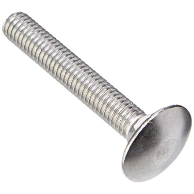 Image of AHCM6 6mm x 40mm A2 Stainless Steel Cup Square Carriage Bolts Without Nuts (Pack of 50 Coach Bolts)