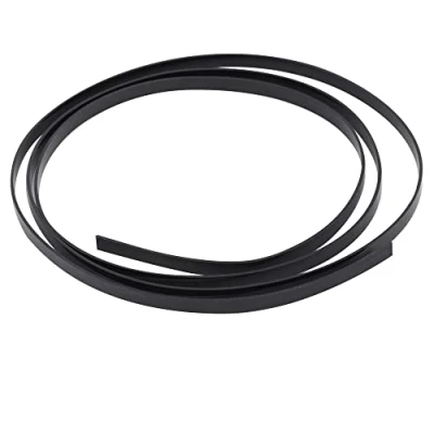 Image of Musiclily 1650x7x1.5mm Plastic Acoustic Classical Guitar Binding, Black