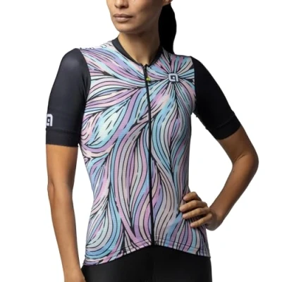 Image of Alé Cycling Women&#039;s Pragma Art Short Sleeve Jersey, Pastel, XXL