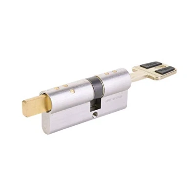 Image of Yale HSKEL3535NM4 HS K Cylinder for Linus Smart Lock, Nickel Plated, 35mmx35mm