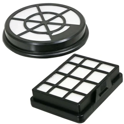 Image of SPARES2GO Foam HEPA Filter Kit for Russell Hobbs RHCV1611 Compact XS Cylinder Vacuum Cleaner