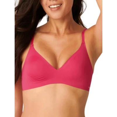 Image of Sloggi Women&#039;s Body Adapt T Shirt Bra Padded, Pink Lemonade, XS