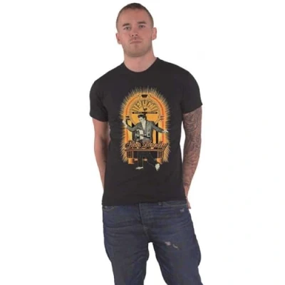 Image of Sun Records T Shirt Elvis Dancing Official Unisex Black XL