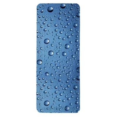 Image of Kleine Wolke 1 bathmat Bubble in Blue, Badewanneneinlage 36x92 cm