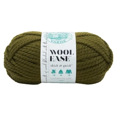 Image of Lion Brand Yarn Company 1 Piece Wool Ease Thick and Quick, Cilantro