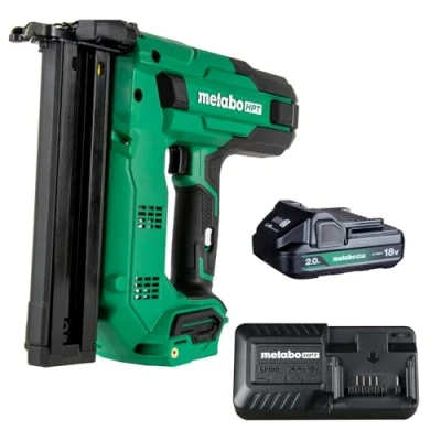 Image of Metabo HPT 18V MultiVolt™ 1 1/2 Inch Cordless Narrow Crown Stapler Kit, Includes 2.0 Ah Battery, NT1804DB