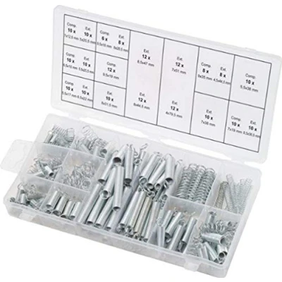Image of KS Tools Assortment of Springs 200 Parts In A Plastic Case