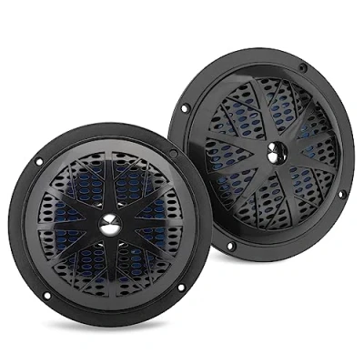 Image of Pyle PLMR51B 100W 5.25 inch 2 Way Marine Speaker Black