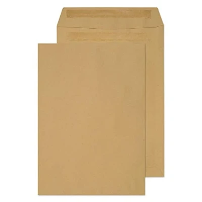Image of Blake Purely Everyday B4 352 x 250 mm 120 gsm Pocket Self Seal Envelopes (12160) Manilla Pack of