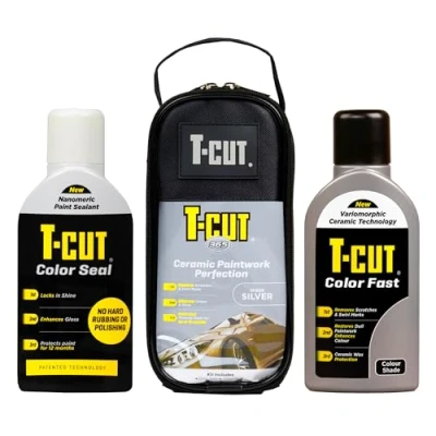 Image of T Cut 365 Sheer Silver Paintwork Perfection Car Polish &amp; Restorer Fast Seal Kit
