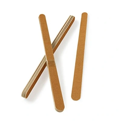 Image of Manicare Pack of 12 Emery Boards, 17cm Long, Nail Files For Shaping Natural Nails, Double Sided Fine And Coarse Grit, Strong Durable, At Home DIY Salon Professional Manicure Or Pedicure