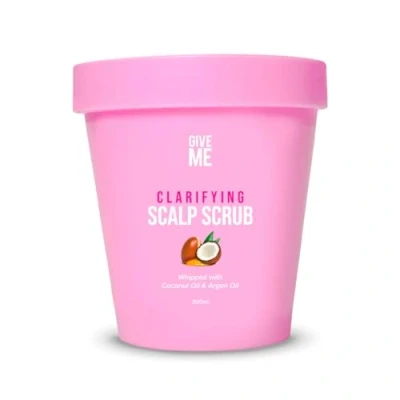 Image of Give Me Clarifying Scalp Scrub Hair Care Scrubber, Exfoliator Scrub, Dandruff Treatment, Exfoliating Whipped Texture, Natural Ingredients, Free from Sulphate, Silicone, &amp; Paraben
