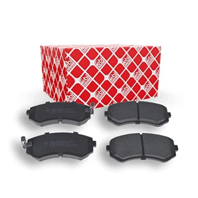 Image of 410602N290, 410602N390, 410602N392, 4106057C91, 4106075F90 Brake pad set FEBI BILSTEIN 116349 with acoustic wear warning NISSAN: ALMERA 1 Hatchback