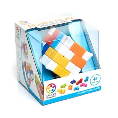 Image of Smart Games Plug &amp; Play Puzzler, 1 Player Puzzle Game with 48 Challenges, 6+ Years