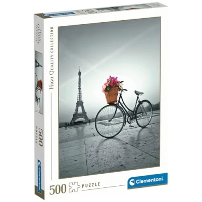Image of Clementoni 35014 Collection Puzzle for Children and Adults Romantic Promenade in Paris 500 Pieces