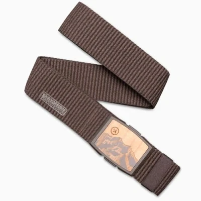 Image of Arcade Woody Capture Stretch Belt Heather Walnut, One Size