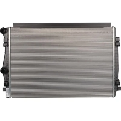 Image of 5Q0121251EK, 5Q0121251EQ, 5Q0121251ES, 5Q0121251FB, 5Q0121251GC Engine radiator VALEO 735559 VOLKSWAGEN: Golf 7, Passat B8 Variant, VIII Variant