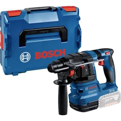 Image of Bosch Professional 18V System Cordless Rotary Hammer GBH 22 (with SDS plus, ideal for drilling 6 mm to 10 holes, KickBack Control and Vibration Control, incl. Inlay, L BOXX)
