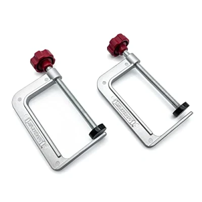 Image of Milescraft 4021 Track Clamps Saw and T Hold Down (2 Pack)