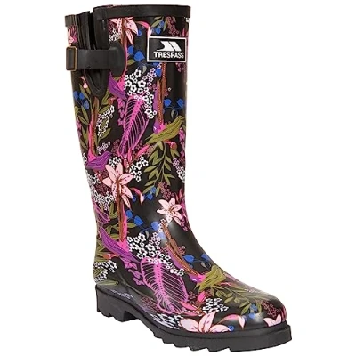 Image of Trespass Womens Wellie Boots Wellington Welly Full Length Elena