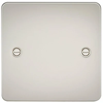 Image of KnightsBridge Flat plate 1G blanking pearl