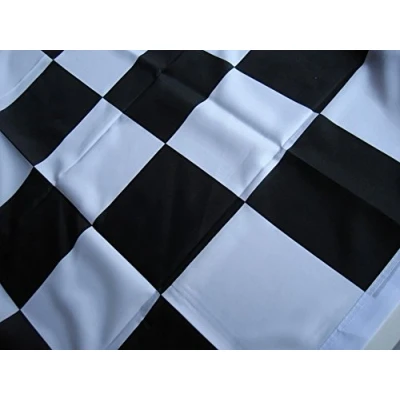 Image of Flag: HUGE F1 Formula One Black &amp; White Chequered NEW!