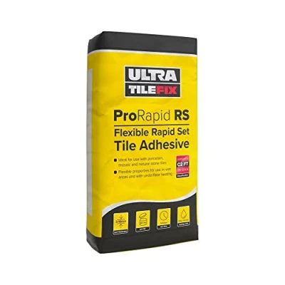 Image of ULTRA Rapid Set Flexible Adhesive Single Bags (White)