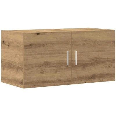 Image of vidaXL Wall Cabinet Artisan Oak 80x39x40 cm Engineered Wood