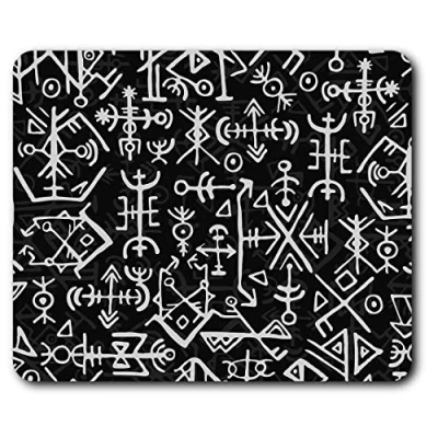 Image of Icelandic Viking Nordic Mouse Mat Pad Computer PC Laptop Gaming Office Home Desk Accessory Gadget 2508