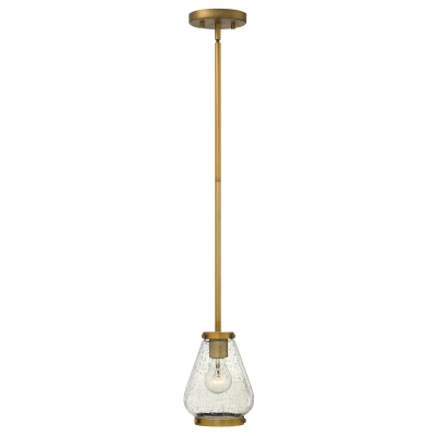 Image of Hinkley Finley Mini Dome Pendant Light 1x E27 Brushed Bronze