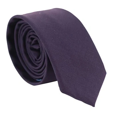 Image of TruClothing Men&#039;s Tie Hankie Set Classic Vintage Retro 1920s Blinders Gatsby Purple Ties For Men Mens Sleepy One Size